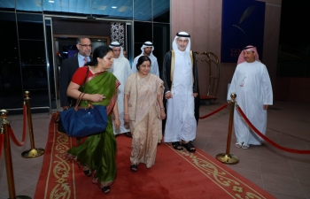Smt. Sushma Swaraj, External Affairs Minister’s visit to UAE, Dec 3-4 2018
